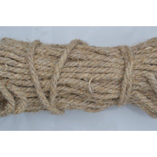 Канат лляний тросової звивки Діам. 14 мм. 50 метрів