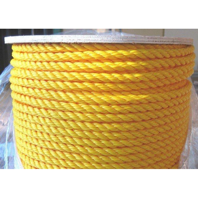 Канат поліпропиленовий тросовий зв’язок Діам. 20мм. 50 метрів. Канат поліпропиленовий тросовий зв’язок Діам. 20мм. 50 метрів.