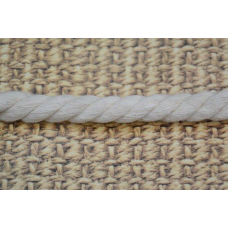 Канат бавовняний тросовий звивки Діам. 20мм. 50 метрів.