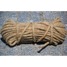 Канат лляної тросової звивки Діам. 18мм. 100 метрів.