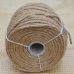 Канат джутовий тросовий звивки Діам. 6мм. 50 метрів.