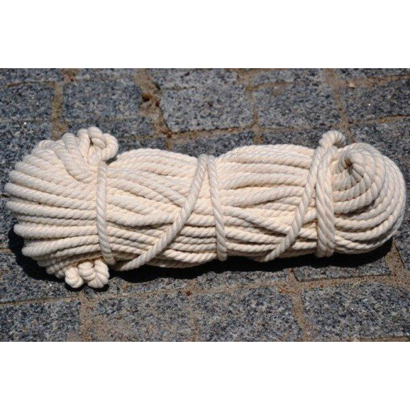 Канат бавовняний тросовий звивки Діам. 14мм.