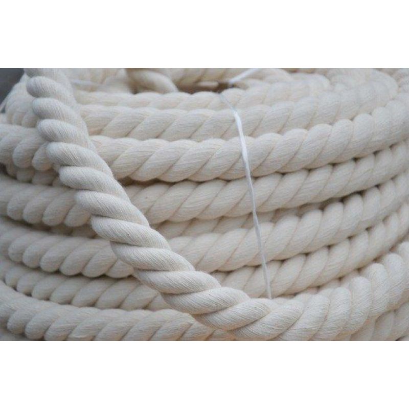 Канат бавовняний тросовий звивки Діам. 26мм.