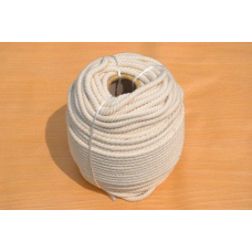 Канат бавовняний тросовий звивки Діам. 8мм.