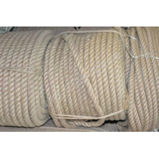 Канат джутовий тросовий звивки Діам. 22мм.